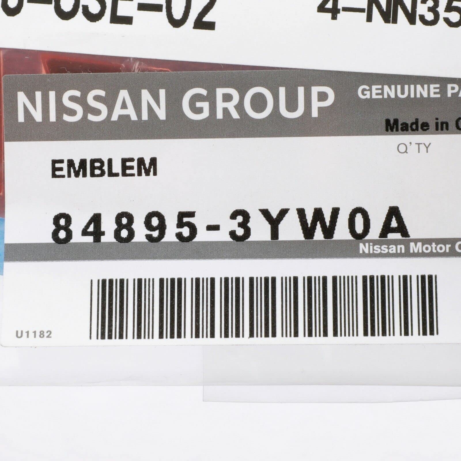 4S ショップオリジナルカラー Amazon | NISSAN (日産) 純正部品 エンブレム トランク リツド