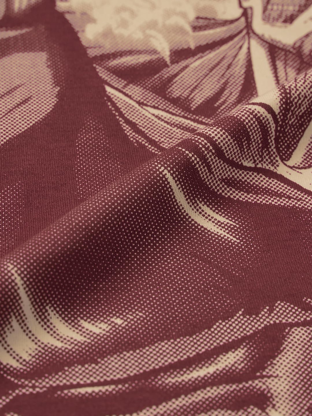 The Souled Store Attack on Titan Colossus Herren und Jungen, kurze Ärmel, Rundhalsausschnitt, Beige, Grafikdruck, Baumwolle, atmungsaktiv, leicht, für alle Jahreszeiten, super übergroßes T-Shirt