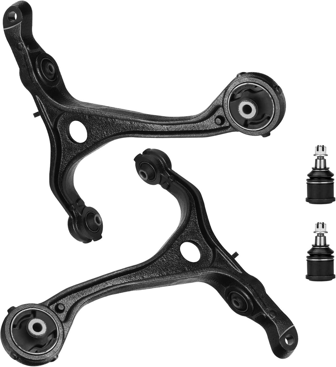Front Lower Control Arms with Ball Joints for Honda Accrod 2003-2007 for Acura TSX 2004 2005 2006 2007 2008 Left & Right Side Suspension Kits K80228 K640289 K640290 4PCS