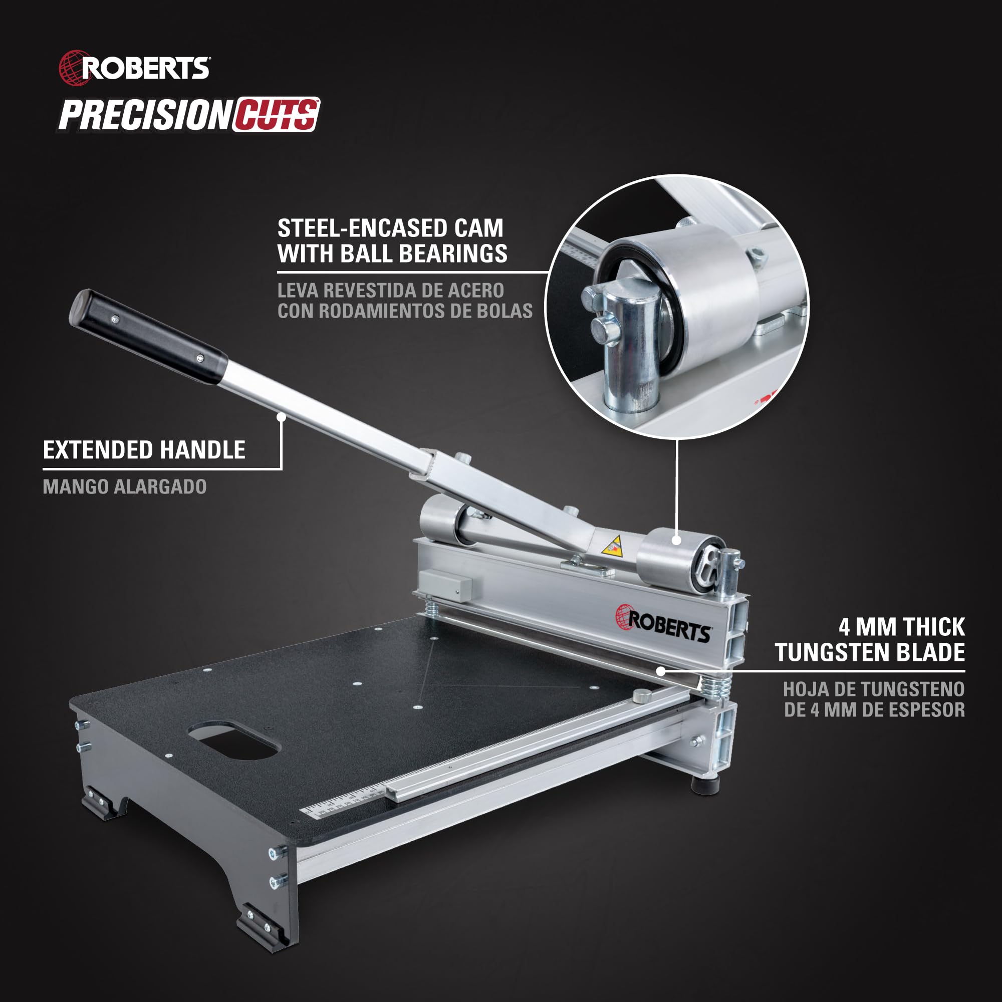 ROBERTS PrecisionCuts Pro - Taglierina multistrato, 45,7 cm