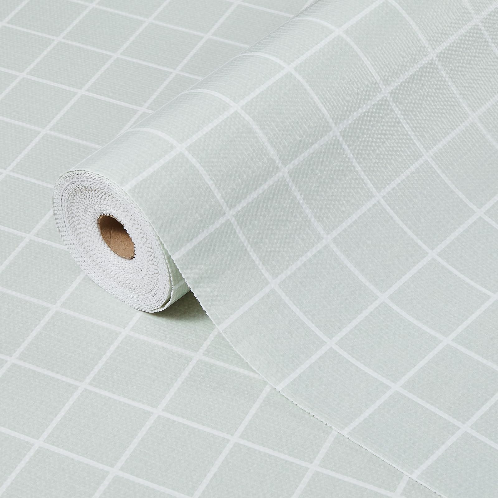 Lifetree Schubladenmatte Antirutschmatte, Wasserdicht Nicht Klebende Anti Rutsch Matte Küche für Schubladen, Regale und Kühlschrank, Zuschneidbar, rutschfest (Grünes Gitter, 60cm x 600cm)