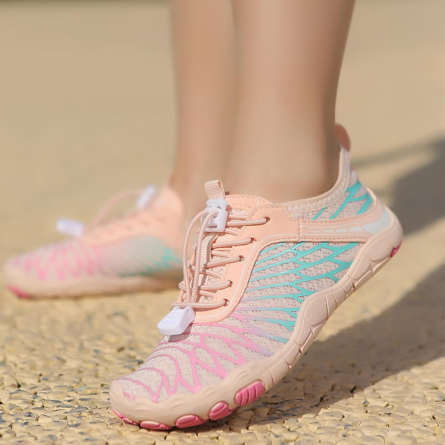 AoSiFu Water Shoes for Kids Boys Girls Swim Hiking Aqua Socks Quick Dry Beach Barefoot Shoes (Little Kid/Big Kid)