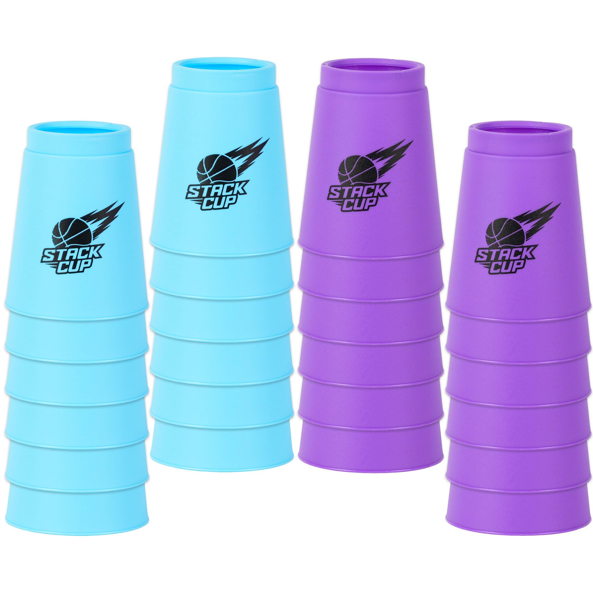 グラス/カップ Stacking cups (set of 4) Amazon.com: SEISSO 24PCS Stacking Cups Training Game for School