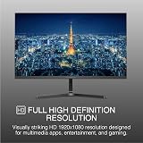 Packard Bell AirFrame Monitor FHD de 53.3 cm, 1920 x 1080, Ultrawide, compatível com VESA, ajuste de inclinação, HDMI/VGA, moldura fina, para casa, escritório e jogos leves — imagem 2