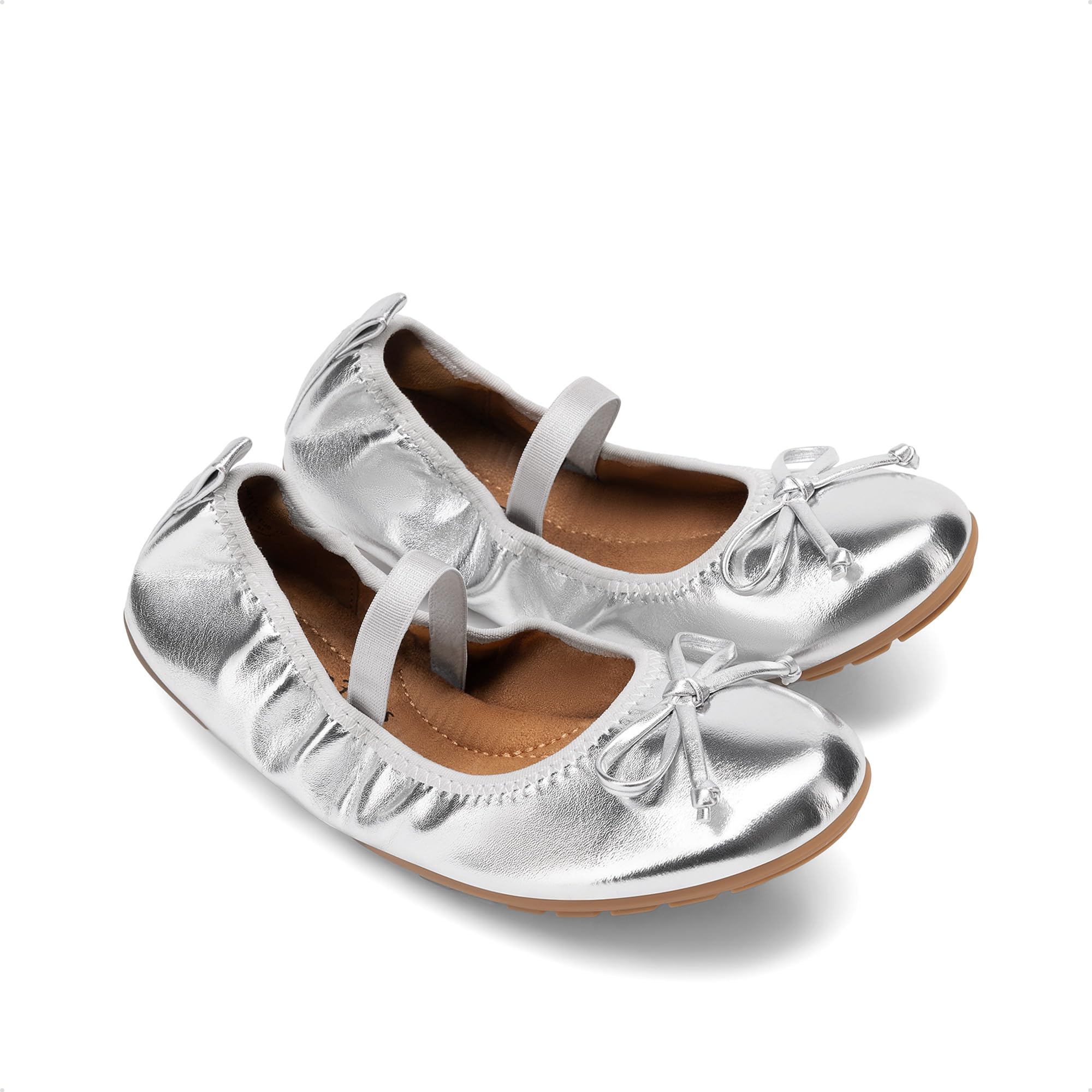 DREAM PAIRS Bailarinas Niña Zapatos Planos Chica Princesa Mary Jane con Plantillas Suave Suela Antideslizante