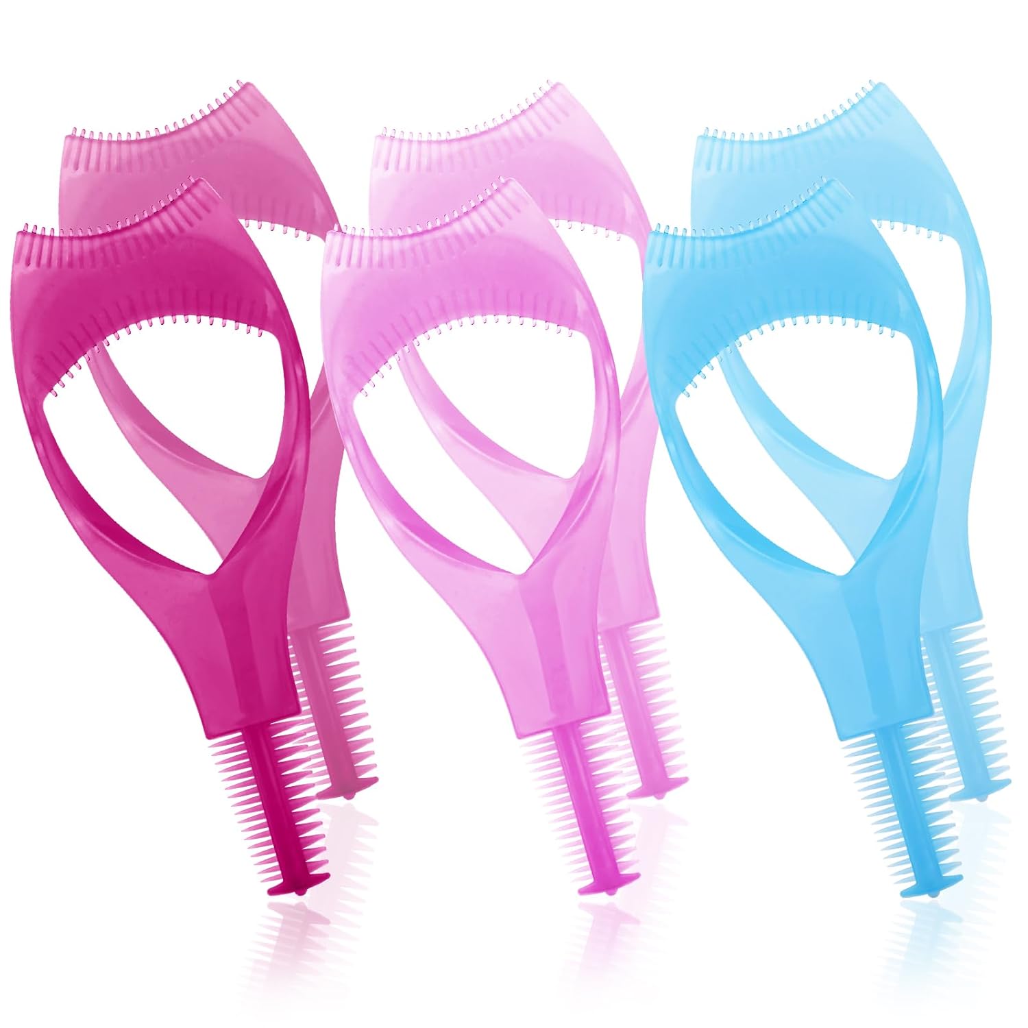 Mascara Shield Applicator Guard, 3 in 1 Eyelash Tool Lash Shield Guard Comb