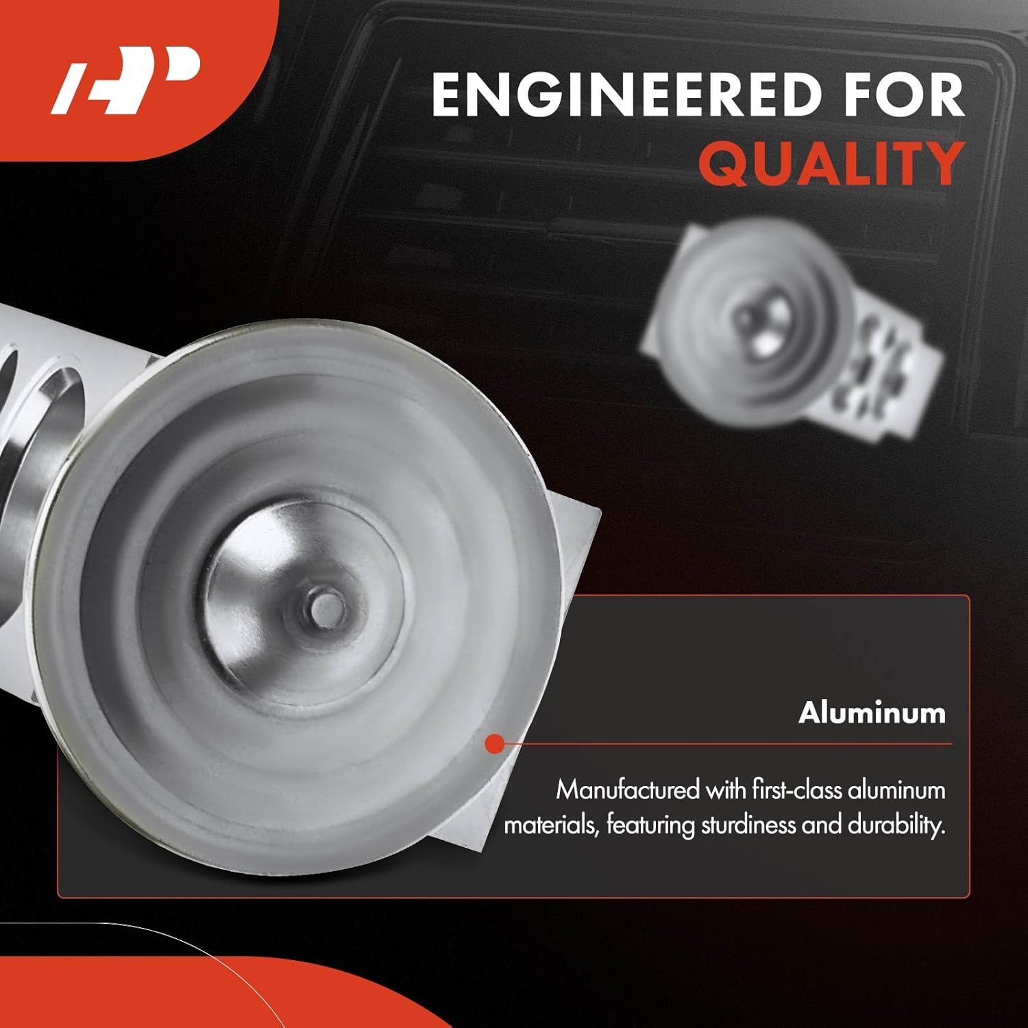 A-Premium AC Expansion Valve Compatible with Toyota Echo 2000-2005 1.5L & Scion xA/xB 2004-2006 1.5L & Suzuki Aerio 2005-2007 2.3L