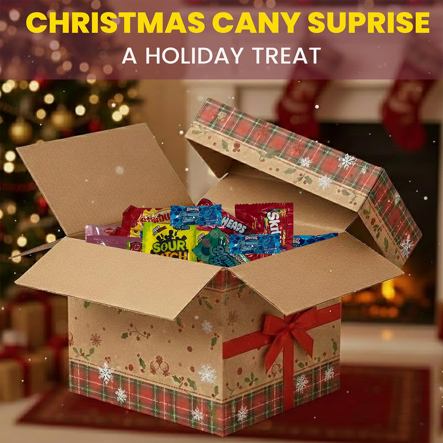 Bulk Candy Individually Wrapped - 5 Pounds candy variety pack, Big Bulk Candies for Pinatas, Gifting, Christmas, Hollidays, Birthdays, Offices, Gift