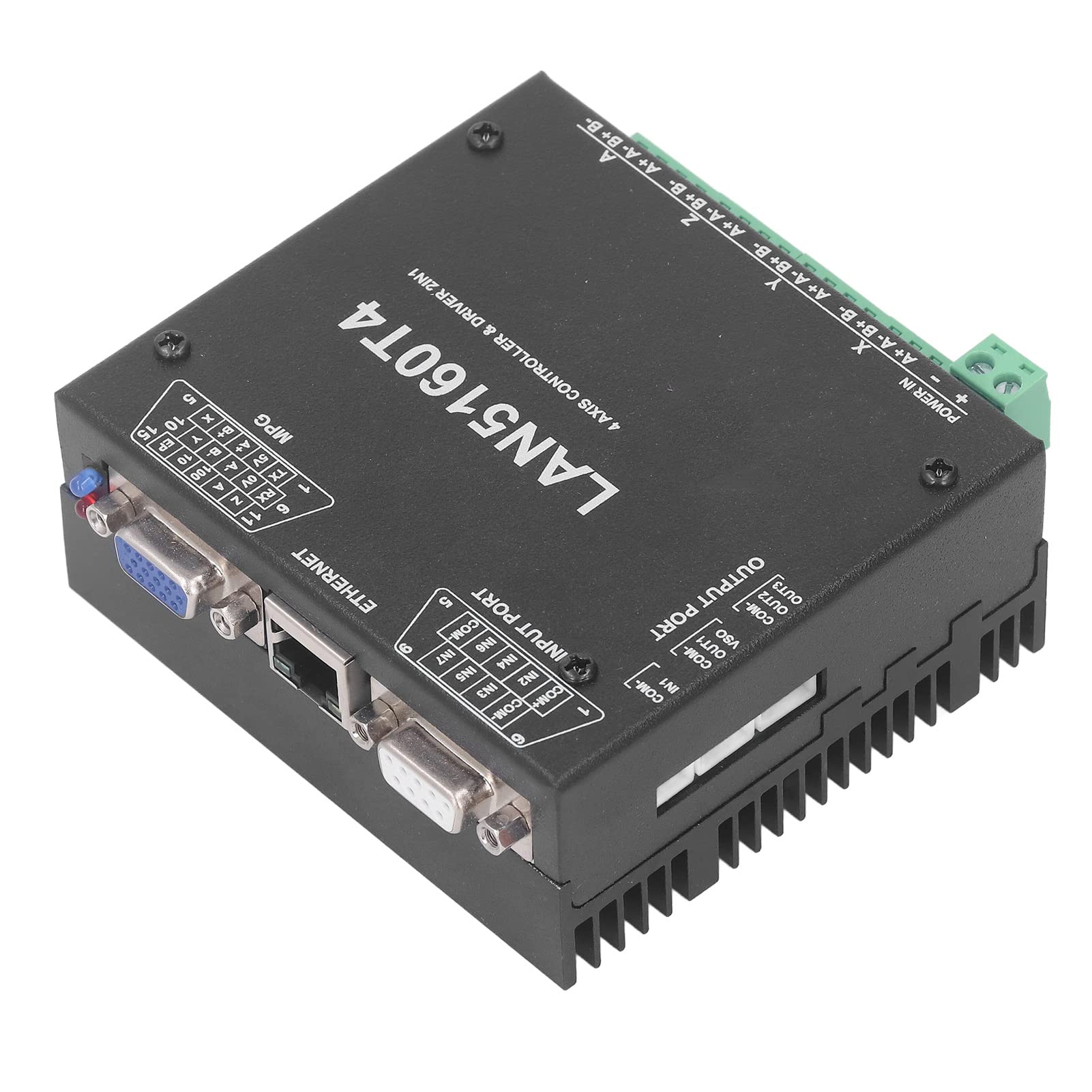 4 Achsen Controller -Treiber, CNC Motion Control Board mit Ethernet -Schnittstelle 7 Digitaleingang 3 Ausgabe 10 V Spindeldrehzahl für -Software 4 -Achsen -Stepping -System