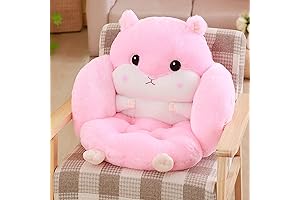 Adorable Cartoon Hamster Chair Cushion