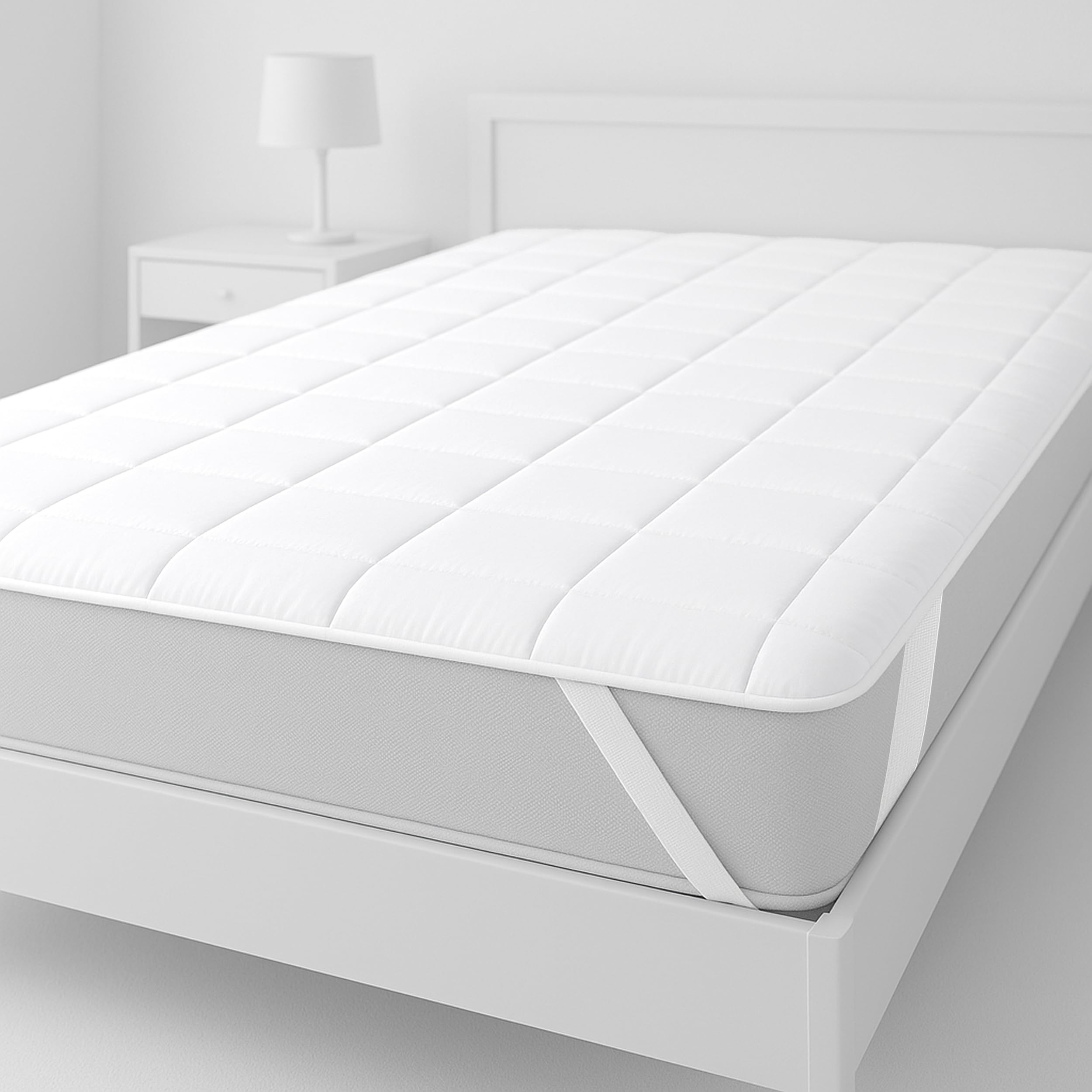 Matratzenschoner 90 x 200 cm – Matratzenauflage für bis 30 cm Höhe, Öko-Tex Zertifiziert
