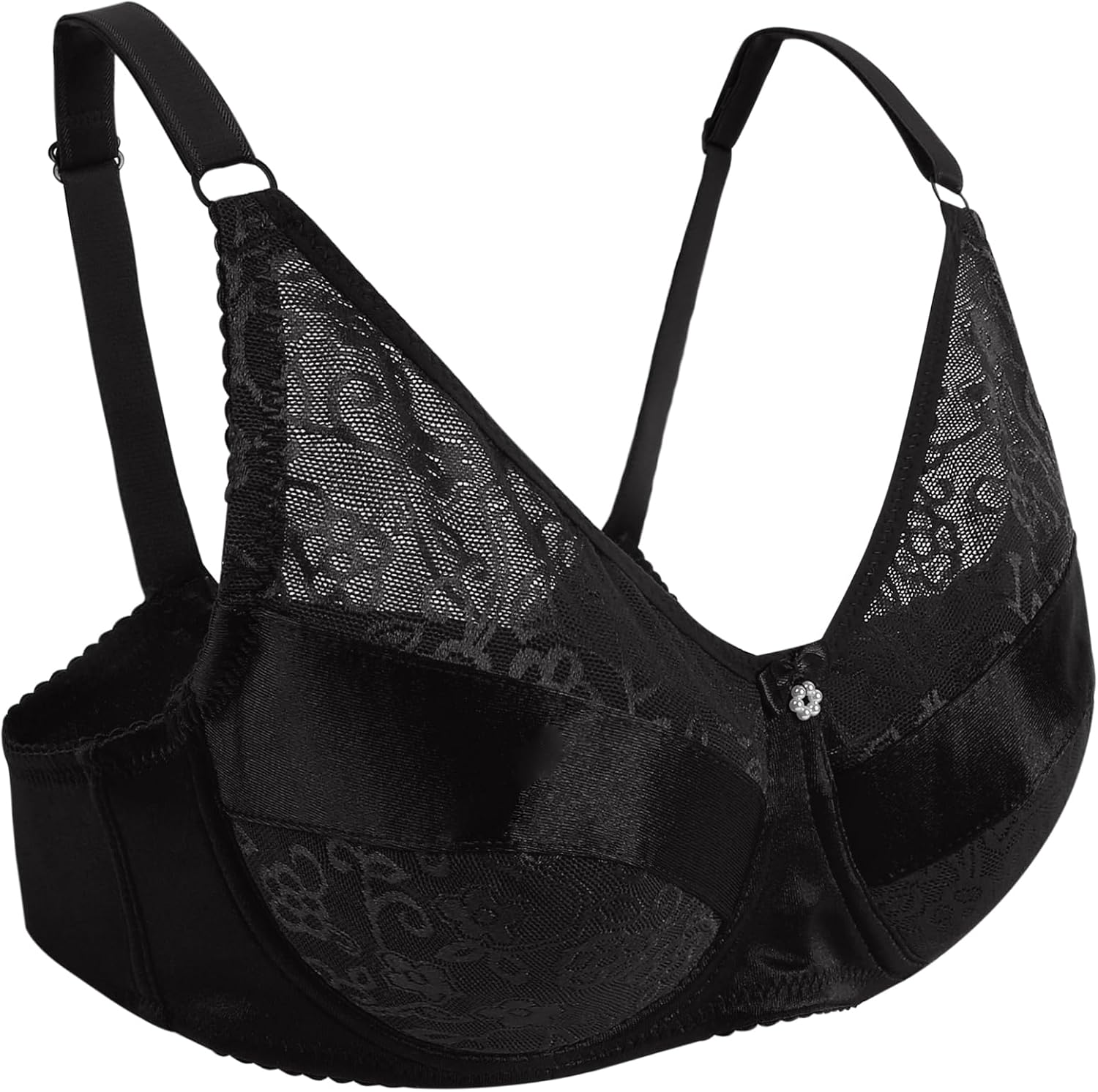 Vollence Silicone Breast Form Pocket Bra Mastectomy Bra with Pockets