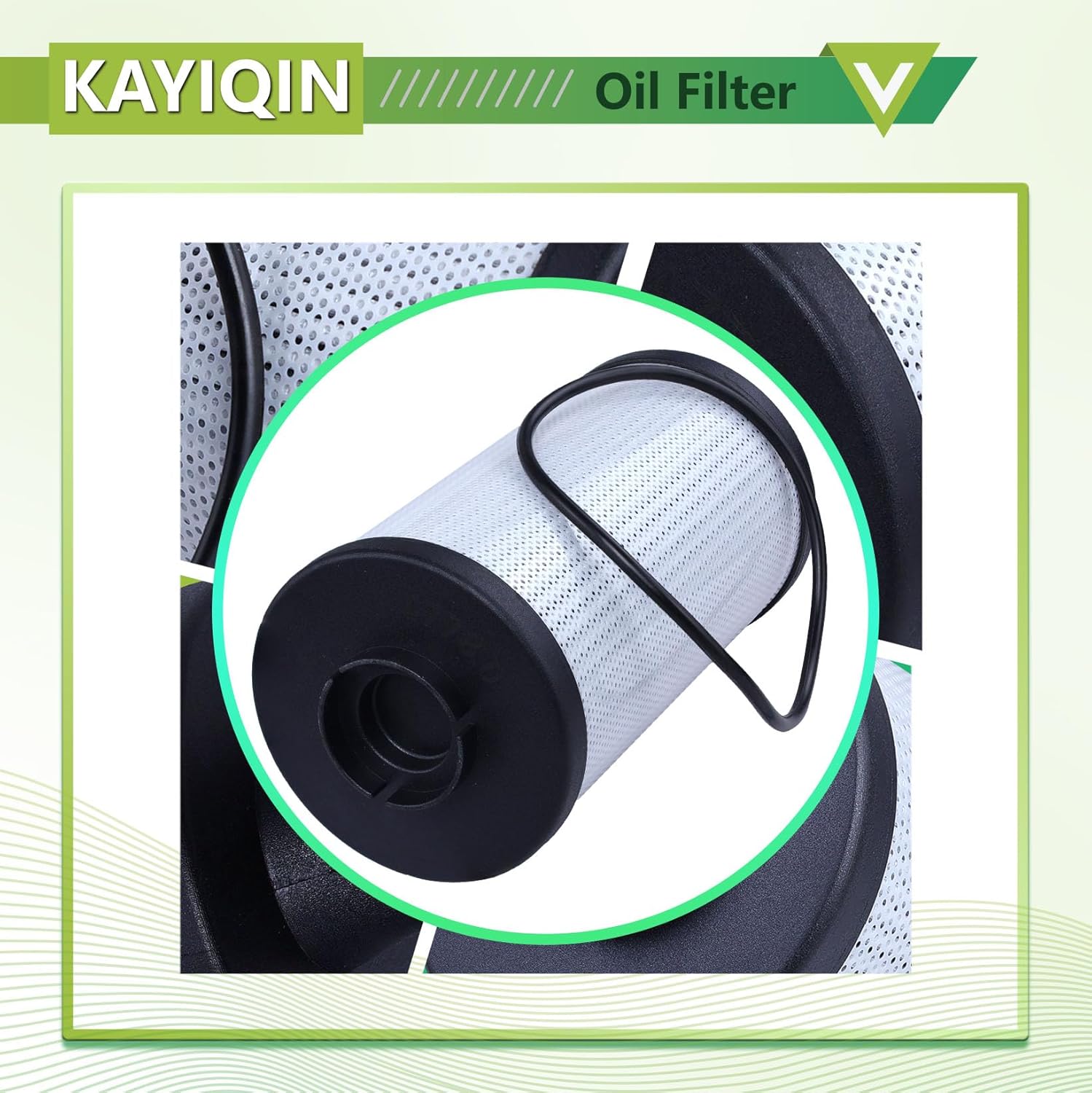 6.4778.0 KAYIQIN Oil Filter Compatible with Screw Air Compressor Replacement Filter Part