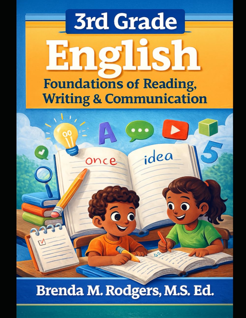 3rd Grade English: Foundations of Reading, Writing & Communication: 5 (Grades K-12 English Curriculum - Elementary to High School English Language Arts Textbooks for Schoo)
