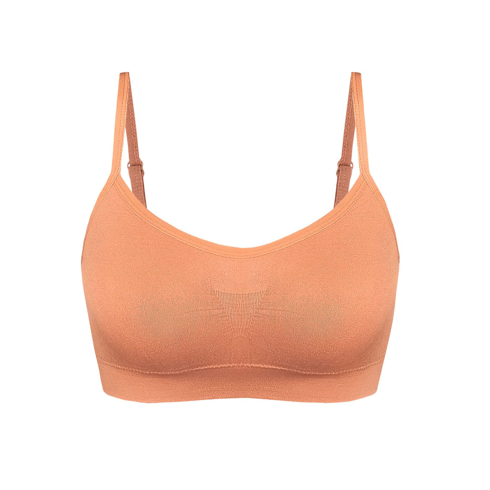 SHEKINI Sujetador Deportivo Sin Costuras para Mujer Ropa Interior Sujetador Sin Aros Cómodo Sujetador con Relleno Extraíble Elástico G,M/L