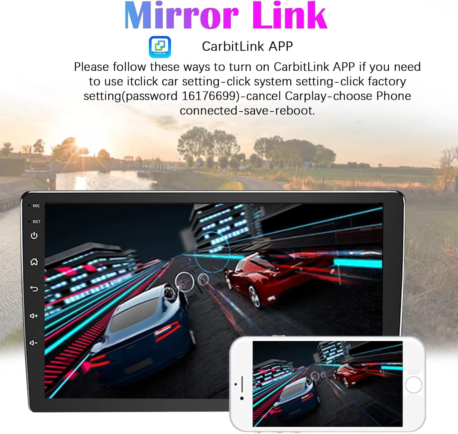 Blасk Frіdау Clеаrаnсе Binize Android 10 Single Din Car Stereo with Wireless Carplay&Android Auto,10.1 Inch Touch Screen Car Radio Bluetooth,in Dash GPS Navigation Head Unit Support WiFi/FM/AM/DSP/SWC+Backup Camera