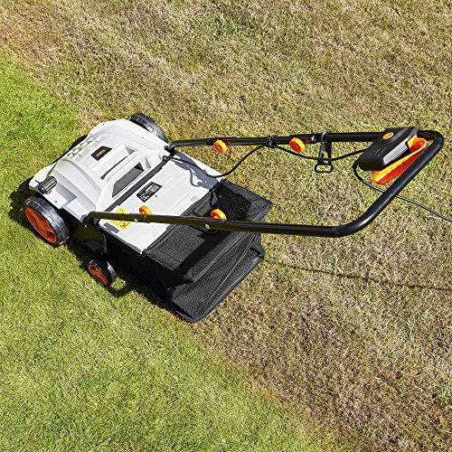 VonHaus Lawn Scarifier/Aerator/Rake Electric 1500W – for Dethatching/Raking Grass of Thatch, Moss, Dead Leaves and Aerates Soil – 30L Collection Box, 10m Cable, 4 Cutting Heights, 32cm Working Width 9 VonHaus Lawn Scarifier/Aerator/Rake Electric 1500W – for Dethatching/Raking Grass of Thatch, Moss, Dead Leaves and Aerates Soil – 30L Collection Box, 10m Cable, 4 Cutting Heights, 32cm Working Width - Image 9
