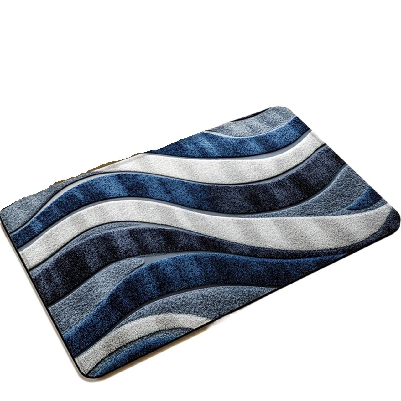 Tappeto Bagno Tappeto da bagno Wave Tappetino antiscivolo