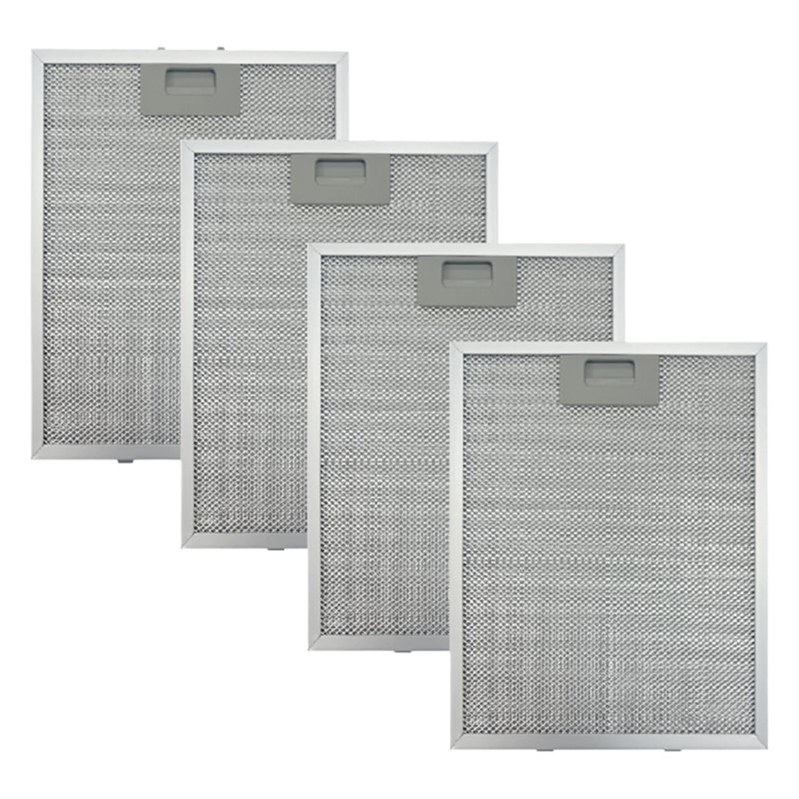 Accessori For Cappe Da Cucina Con Filtro For Cappa Da Cucina W10169961A Da 4 Pezzi Maglia In Alluminio 260×320×9mm