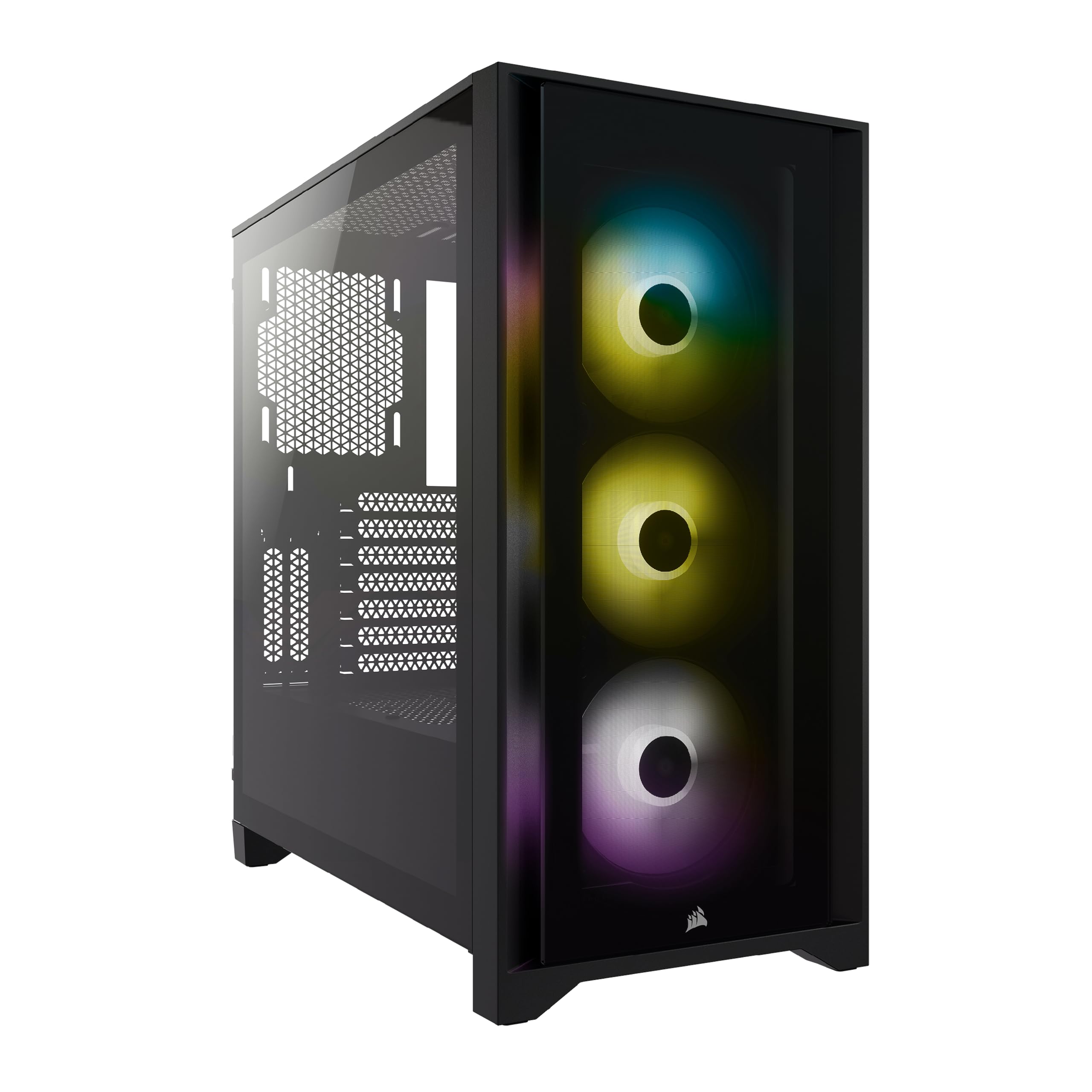 Corsair iCUE 4000X RGB ブラック 未開封新品 Amazon | CORSAIR iCUE 4000X RGB 強化ガラス製ミドルタワー ATX PC