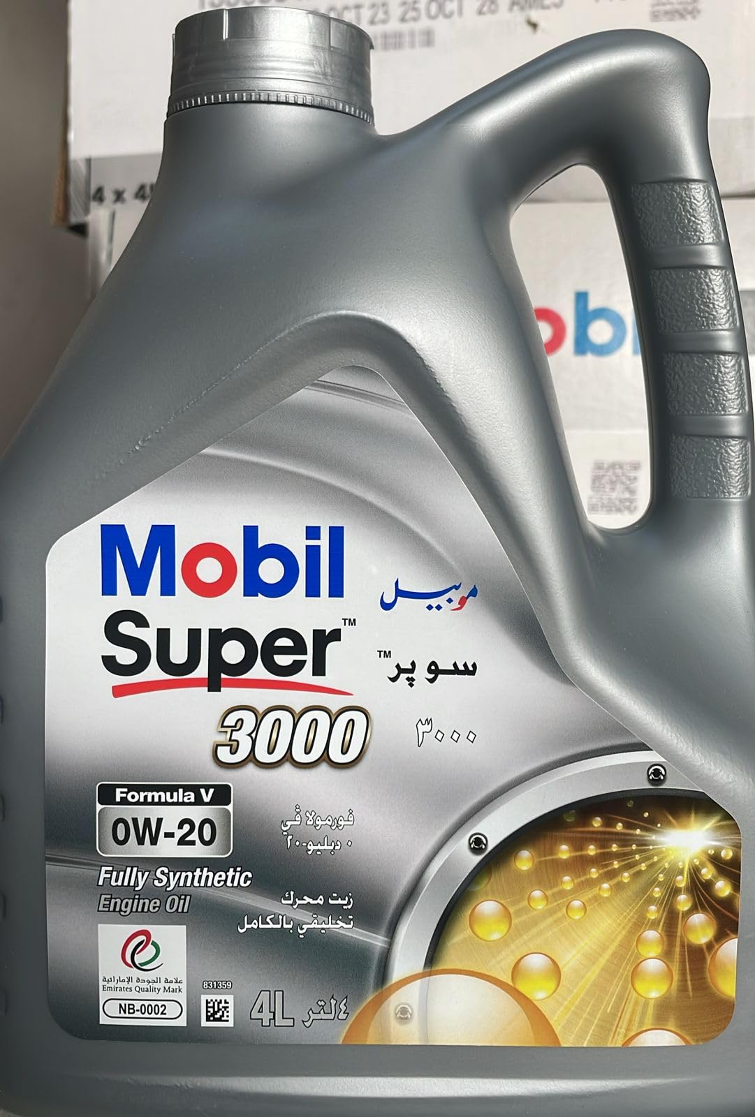 Mobil Super 3000 Formula V 0W-20 4 Liter