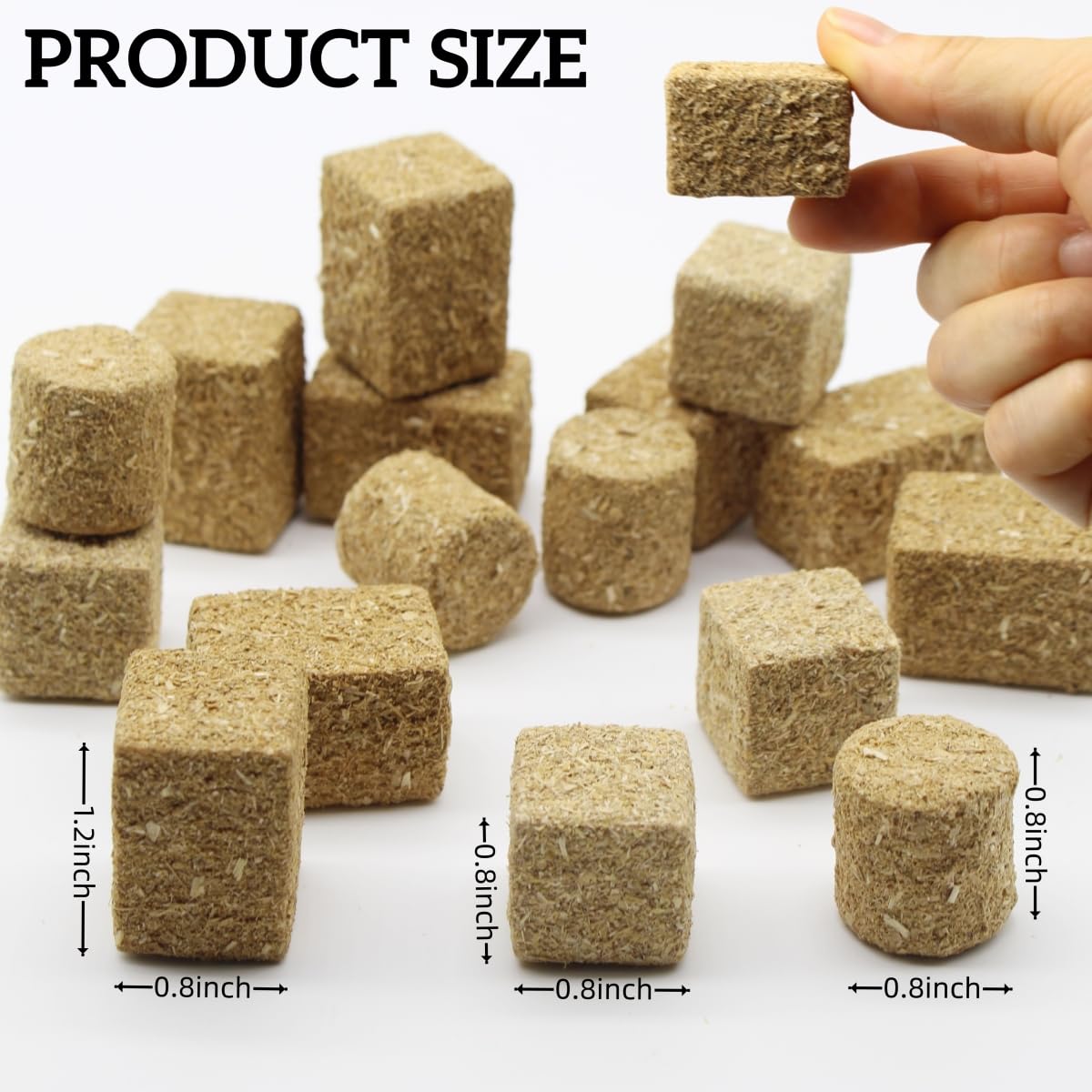 Mini Hay Bales Decorative Straw Bales, 12Pcs Mini Haystack Miniature Hay Bales for Dollhouse, Craft, Farm, Halloween, Table Decor, Autumn Harvest Decoration (12)