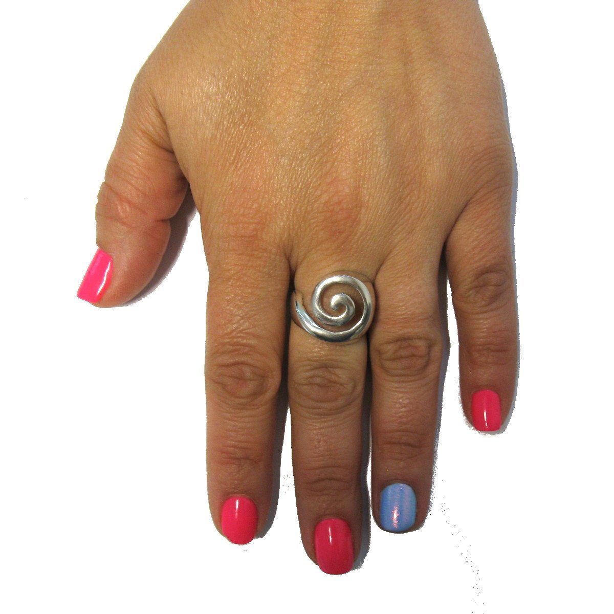 Sterling silber ring spiral 925 Empress jewellery Größe 47-69