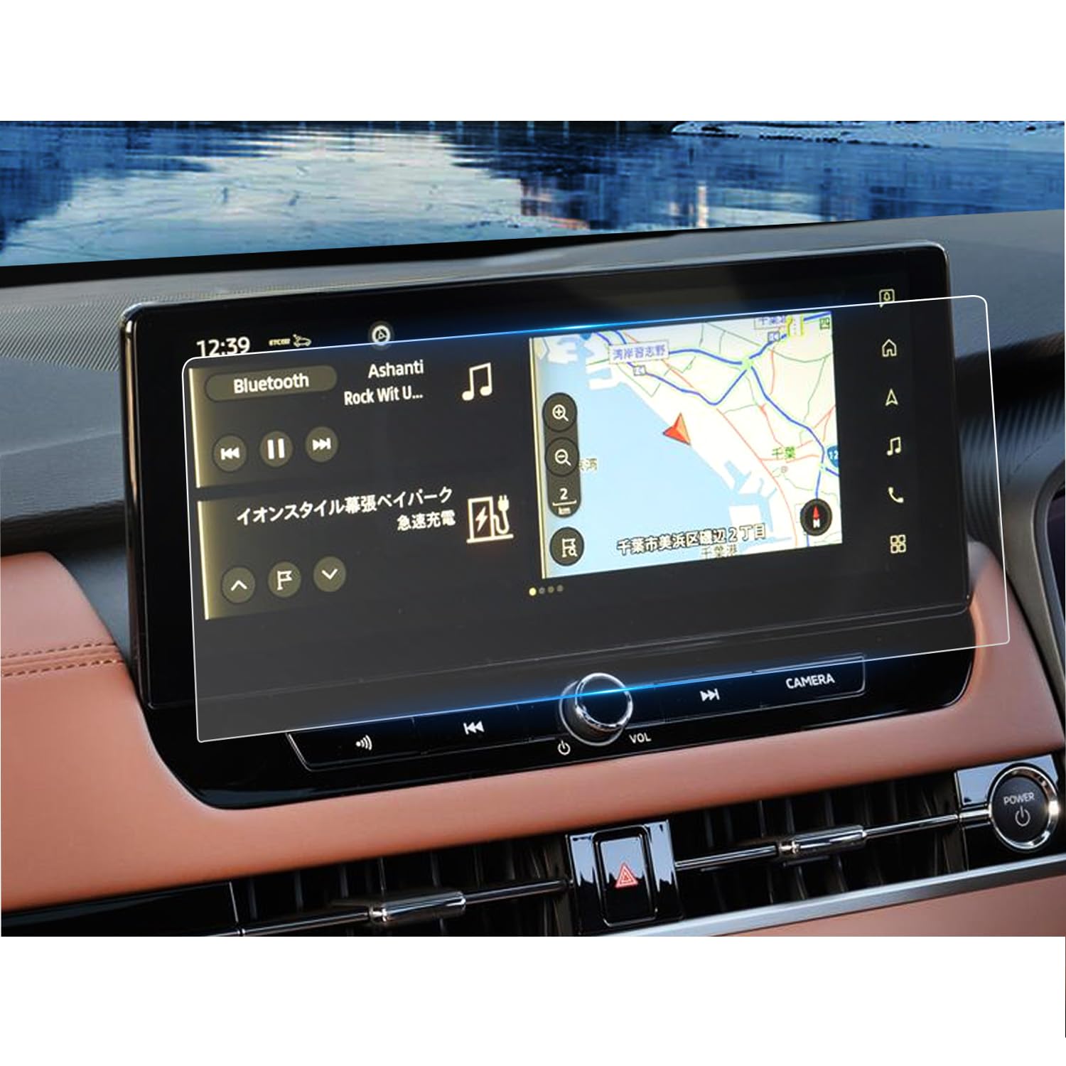 Amazon.co.jp: ruiya PET製2枚入り 2024 三菱 アウトランダーPHEV GN0W