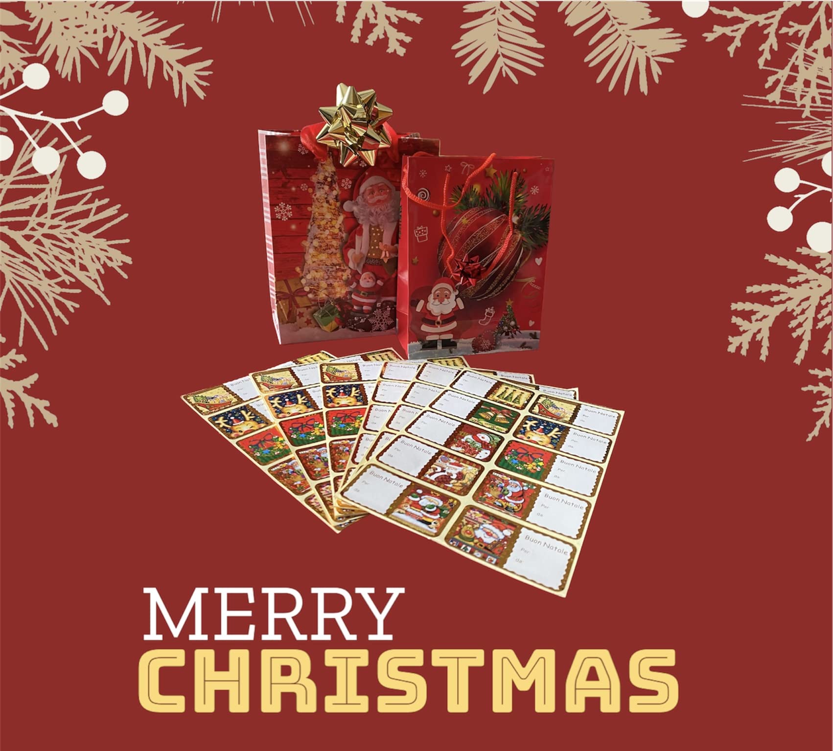 Etiquetas Adhesivas Navidad 108 Piezas 1000 Unidades Pegatinas Navidad Regalos, Etiquetas Adhesivas Redondas Navidad, Pegatinas De Navidad Rollo, Etiquetas De Sellado De Navidad Para Etiquetadora Adhesivas