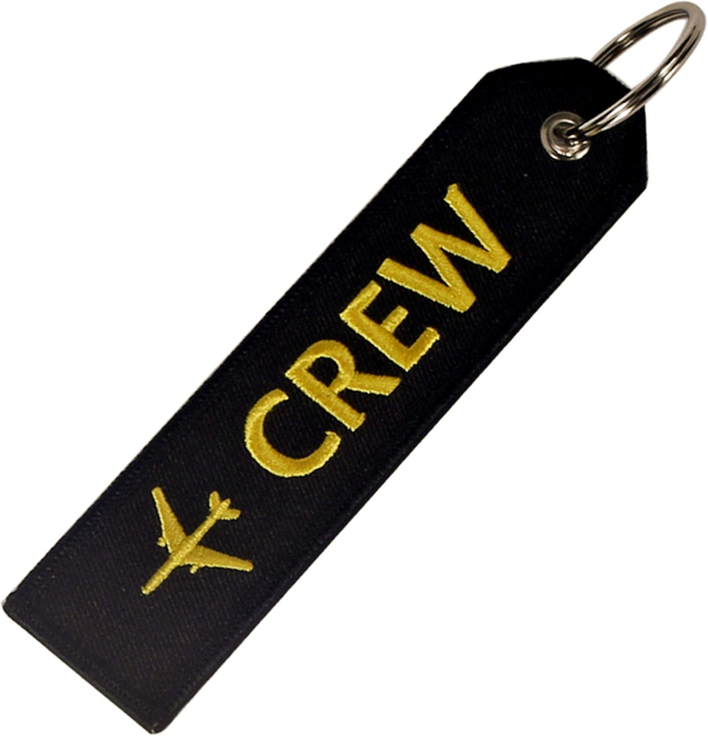 Crew Embroidered Keychain (Embroidered Keychains) Novah