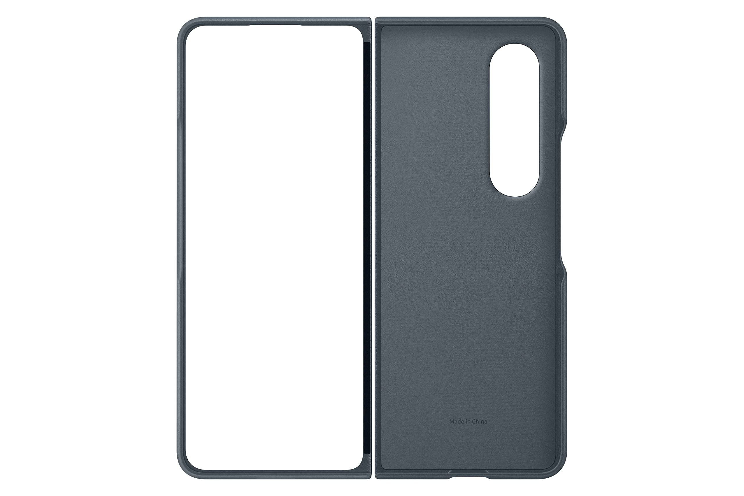 Samsung Fold4 Leather Cover Graygreen : Amazon.ca: Electronics