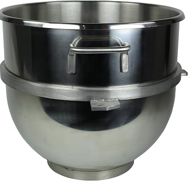 Foodservice Essentials FS-AF60BW Mixing Bowl Attachment for Hobart H600 Mixers (Stainless, 60-Quart)