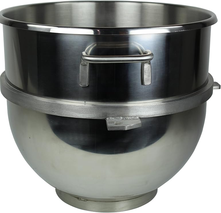 Foodservice Essentials FS-AF60BW Mixing Bowl Attachment for Hobart H600 Mixers (Stainless, 60-Quart)