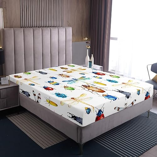 Miniatura 78 de Erosebridal Sábana bajera ajustable de hojas de marihuana, sábana de hoja de cannabis para adultos, juego de ropa de cama rústica de hojas exóticas