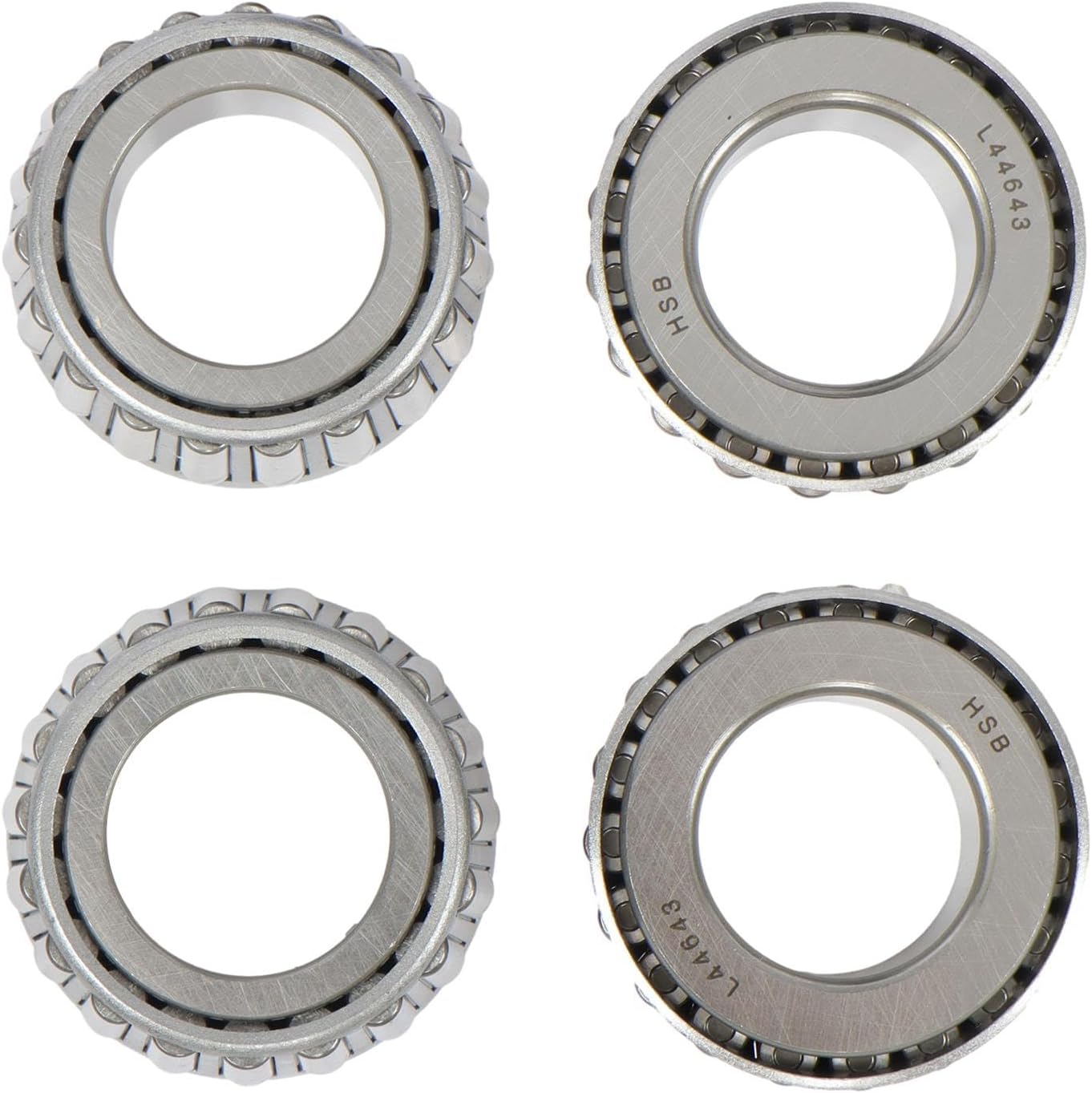 labwork 5 on 4.5 Inch Trailer Hub Bearing Kit Suitable for 2000lbs and 1 Inch Spindle Set of 2
