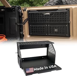 IAG Aluminum Multilevel Tailgate Table for Ford Bronco 2021+ (Not Sport)