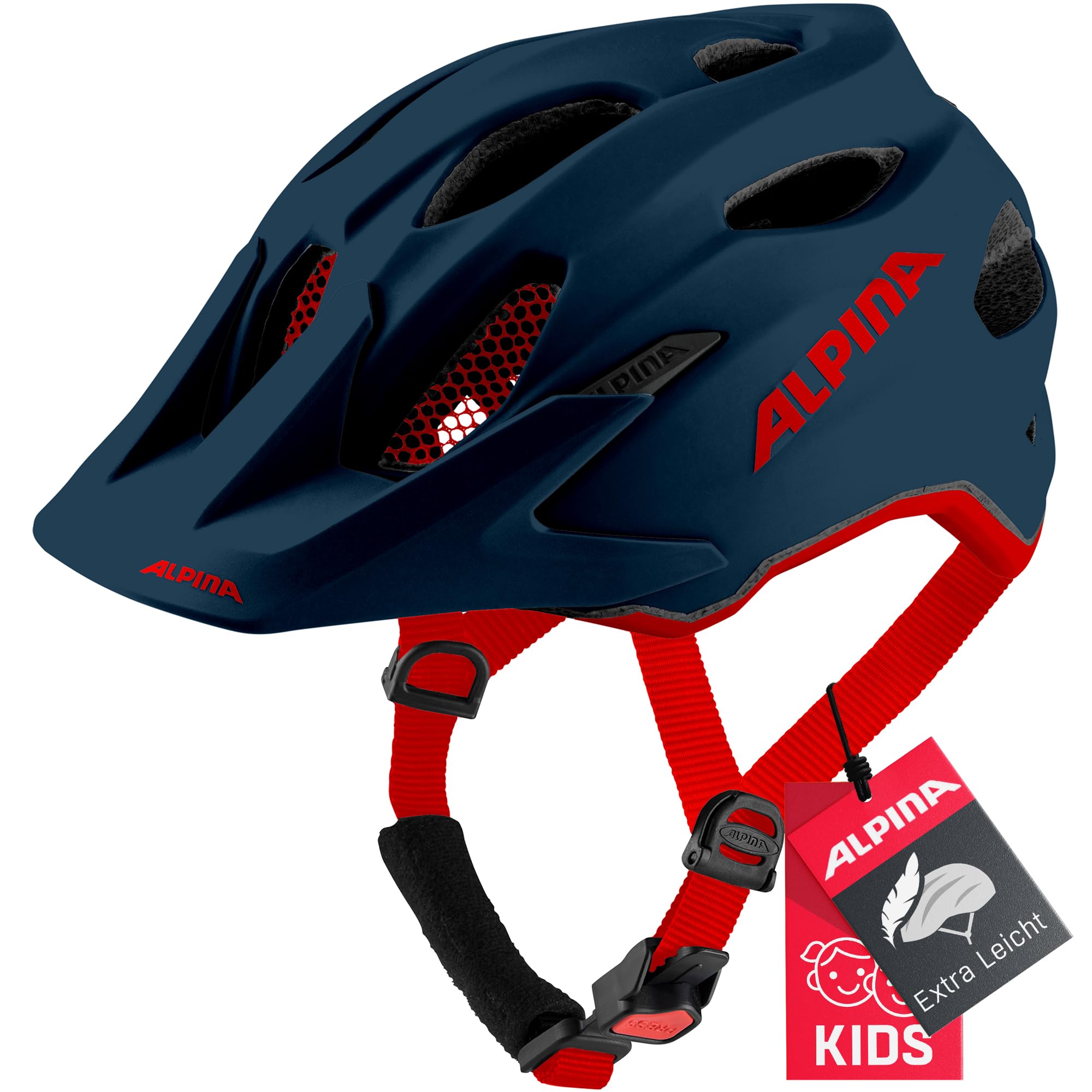 Alpina Carapax JR Helm 2023 Indigo Matt