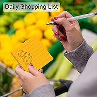 Vista 6 de 24 Pack 1920 Sheets Pop Up Sticky Notes Lined 3x3 inch Self-Stick Notes Pads Post Lined Sticky Note Pads Accordion Pop Up Notes Refill for Dispenser