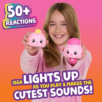 My Squishy Little Ice Cream Interactive Doll Collectible with Accessories ISSA