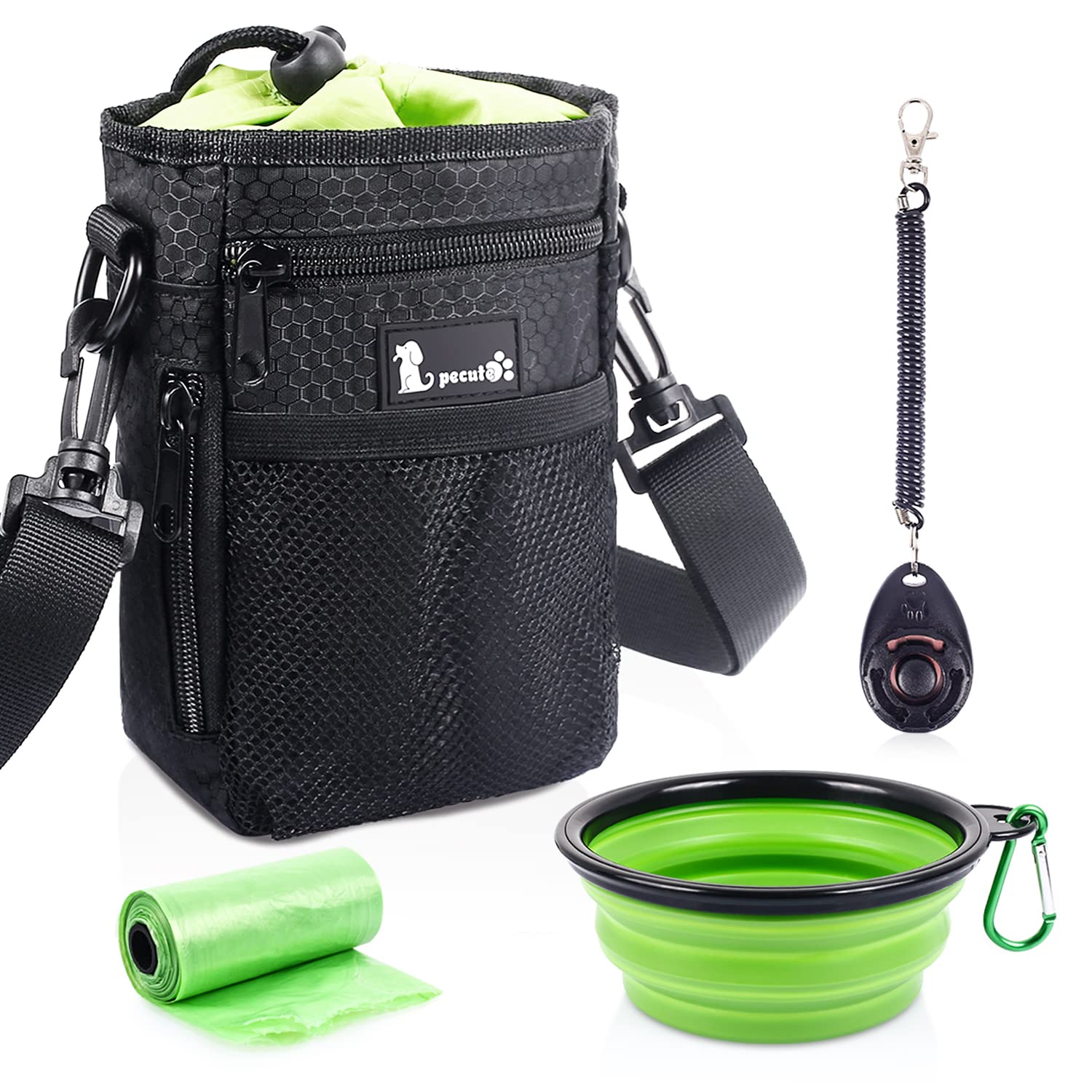 Borsa Addestramento Cane Philorn - Impermeabile Con Dispenser Sacchetti | Porta Snack, Ciotola E Clicker - Foto 8