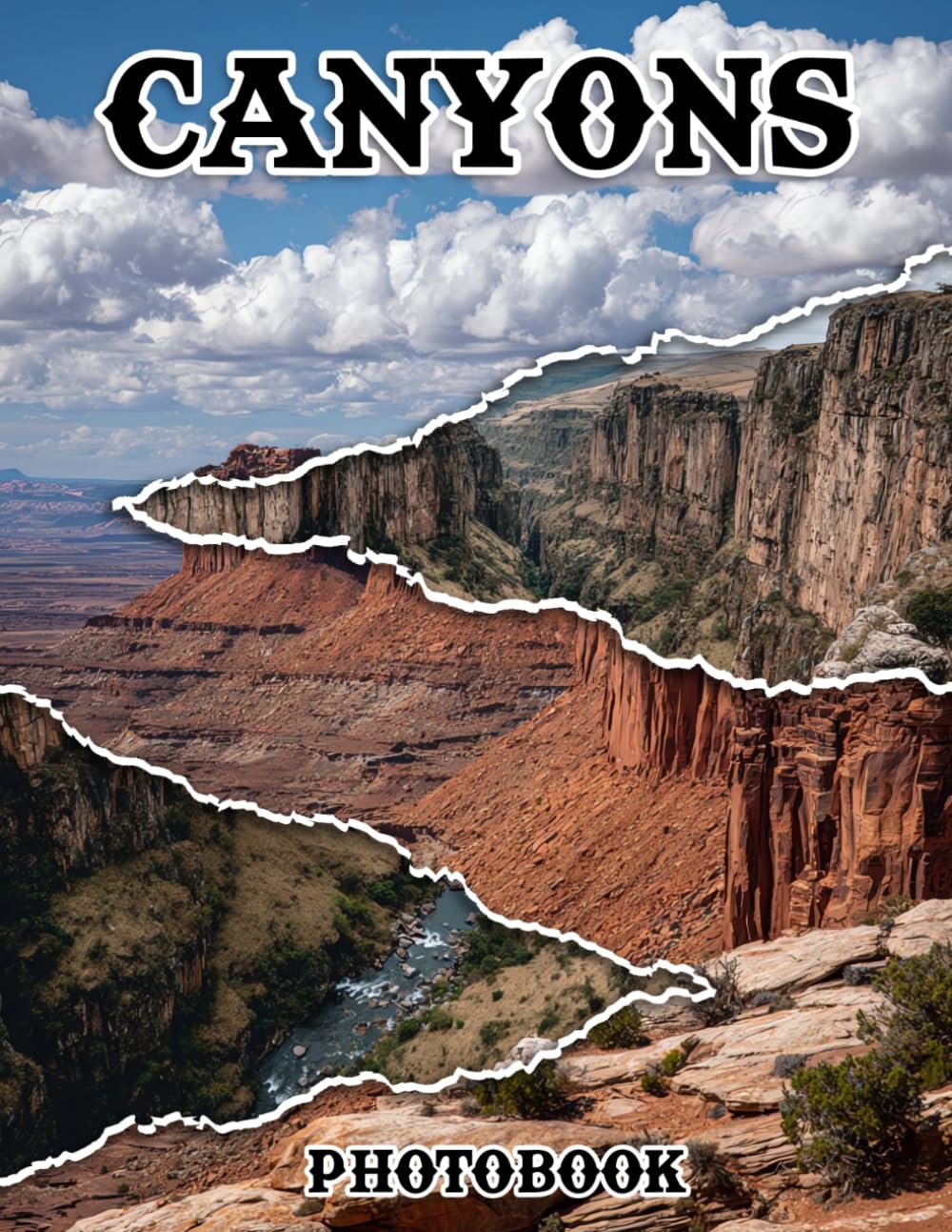 Canyons Photobook: Embark on a Journey Through These 40 Captivating Canyon Images | 8.5x11 Large Print