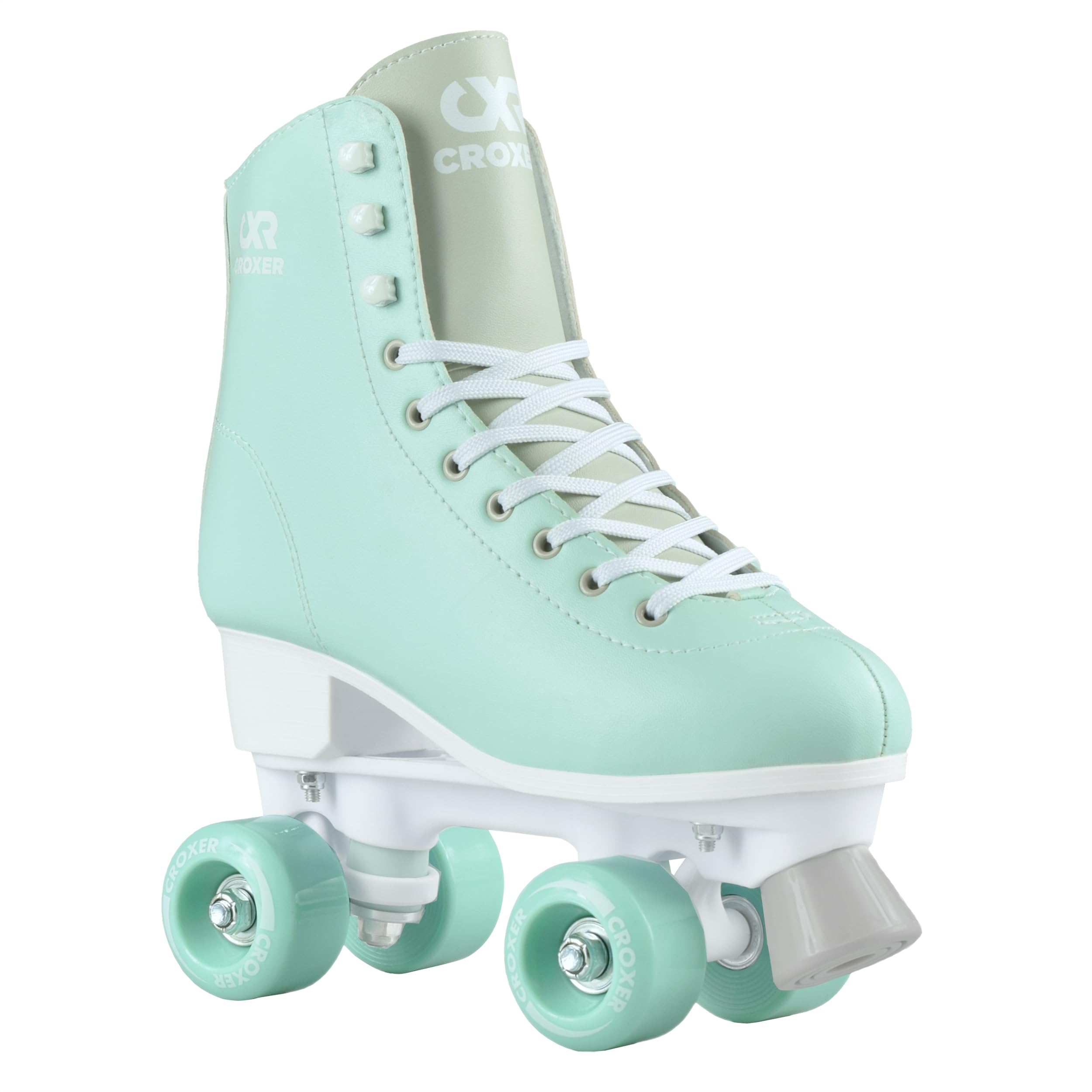Lea - Patines de Ruedas, Color Verde y Rosa — view 6