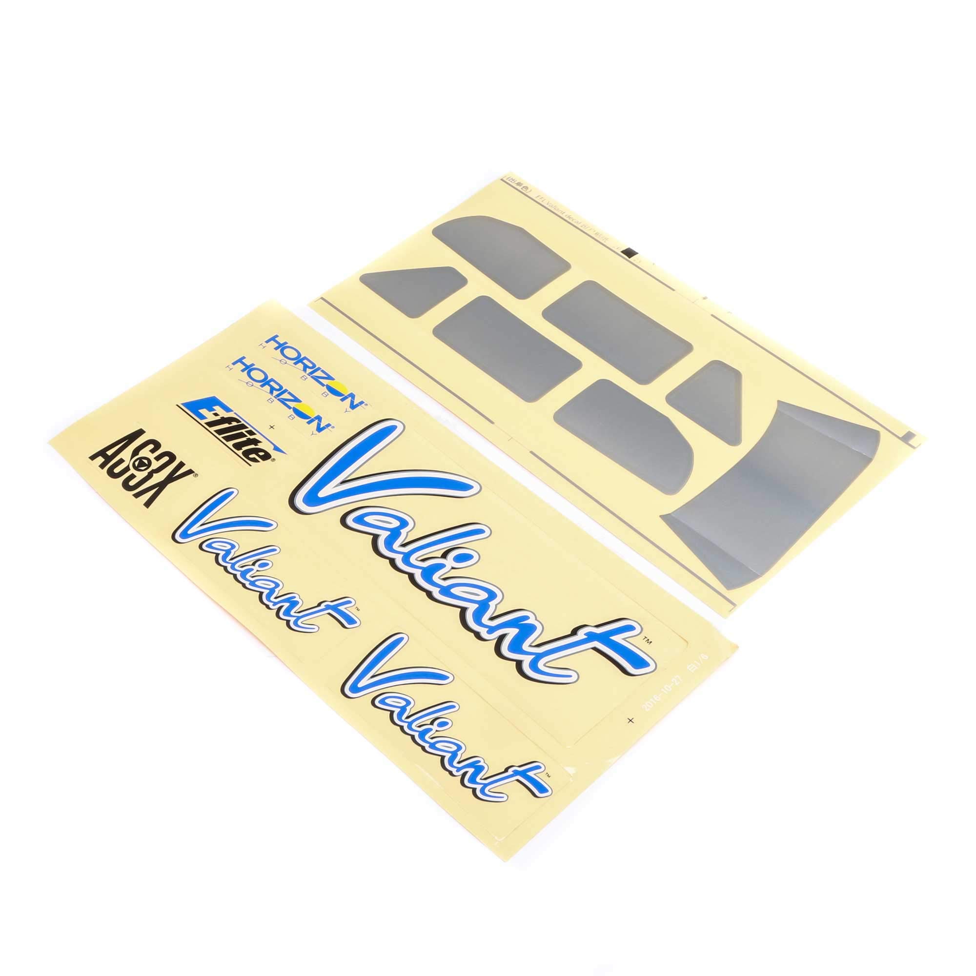 Rénover la décoration d'un avion RC E-flite Valiant 1.3m avec le kit EFL4963 - 2