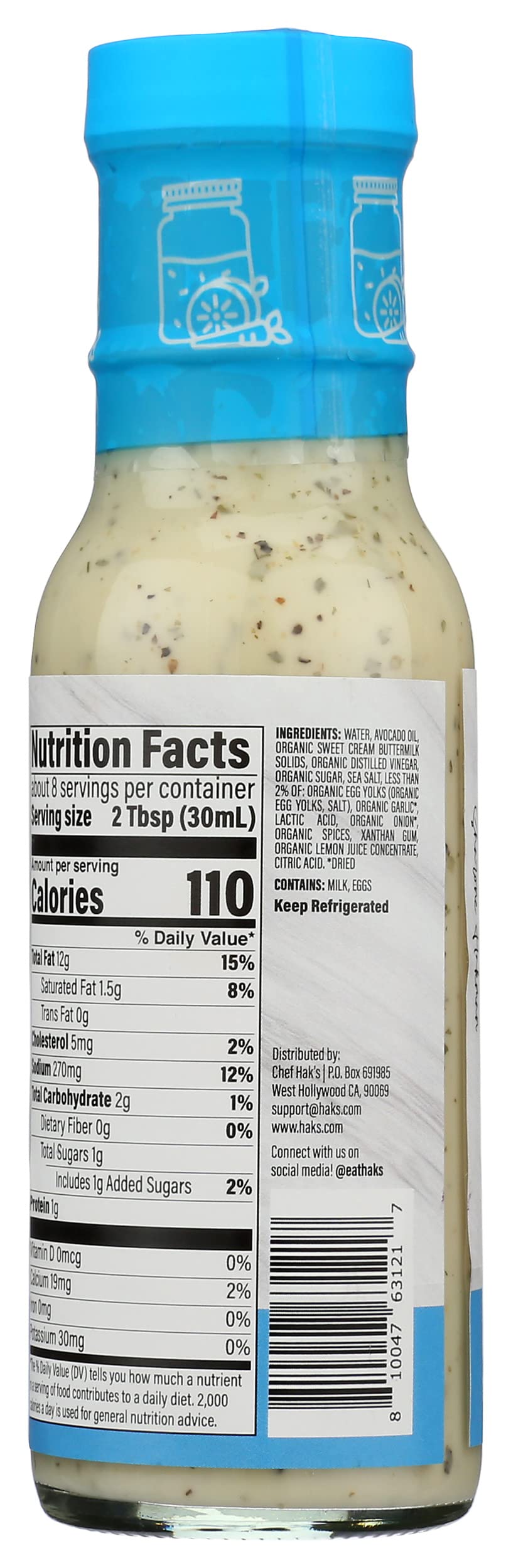 Amazon.com : Haks Buttermilk Ranch Dressing, 8 FZ : Grocery & Gourmet Food Amazon.com : Haks Buttermilk Ranch Dressing, 8 FZ : Grocery & Gourmet Food