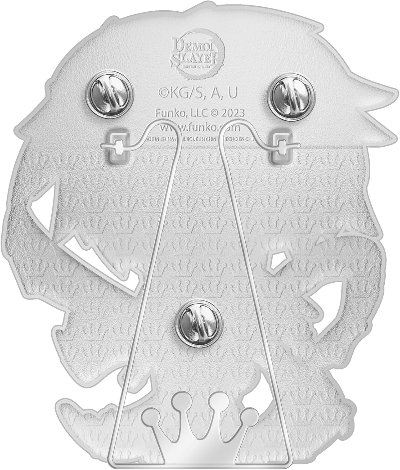 Loungefly POP! TOMIOKALarge Enamel Pin Demon Slayer: GIYU - Giyu Tomioka - Demon Slayer Enamel Pins - Cute Collectable Novelty Brooch - for Backpacks & Bags - Gift Idea - Official Merchandise