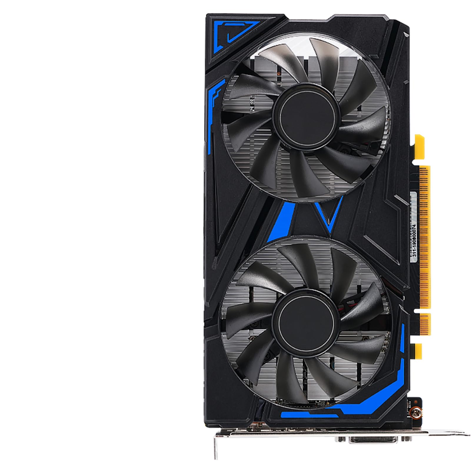 Domary Karta Graficzna 1650 Karta Graficzna GPU 4 GB GDDR5 128 Bitów 8000 MHz 3 Monitory 4K DVI Podwójny Wentylator Chłodzący Niski Pobór Mocy z Zegarem Podstawowym 1485 MHz do Edycji