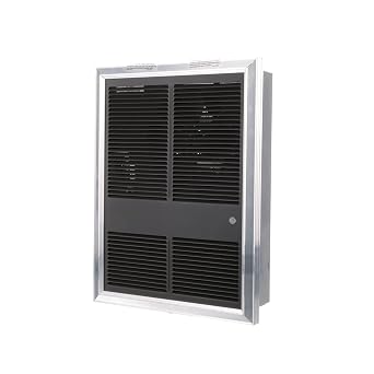 TPI G3325TDRP 3320 Series Commercial Fan Forced Wall Heater, Single Phase, 3000W, 277V 1PH 10.8A, Brown