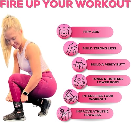 Miniatura 7 de Ankle Straps for Cable Machines Women, Glute Kickback Cable Machine Attachments, Gym Ankle Cuffs, Wrist Cuffs for Workout, Leg Training Accessory,