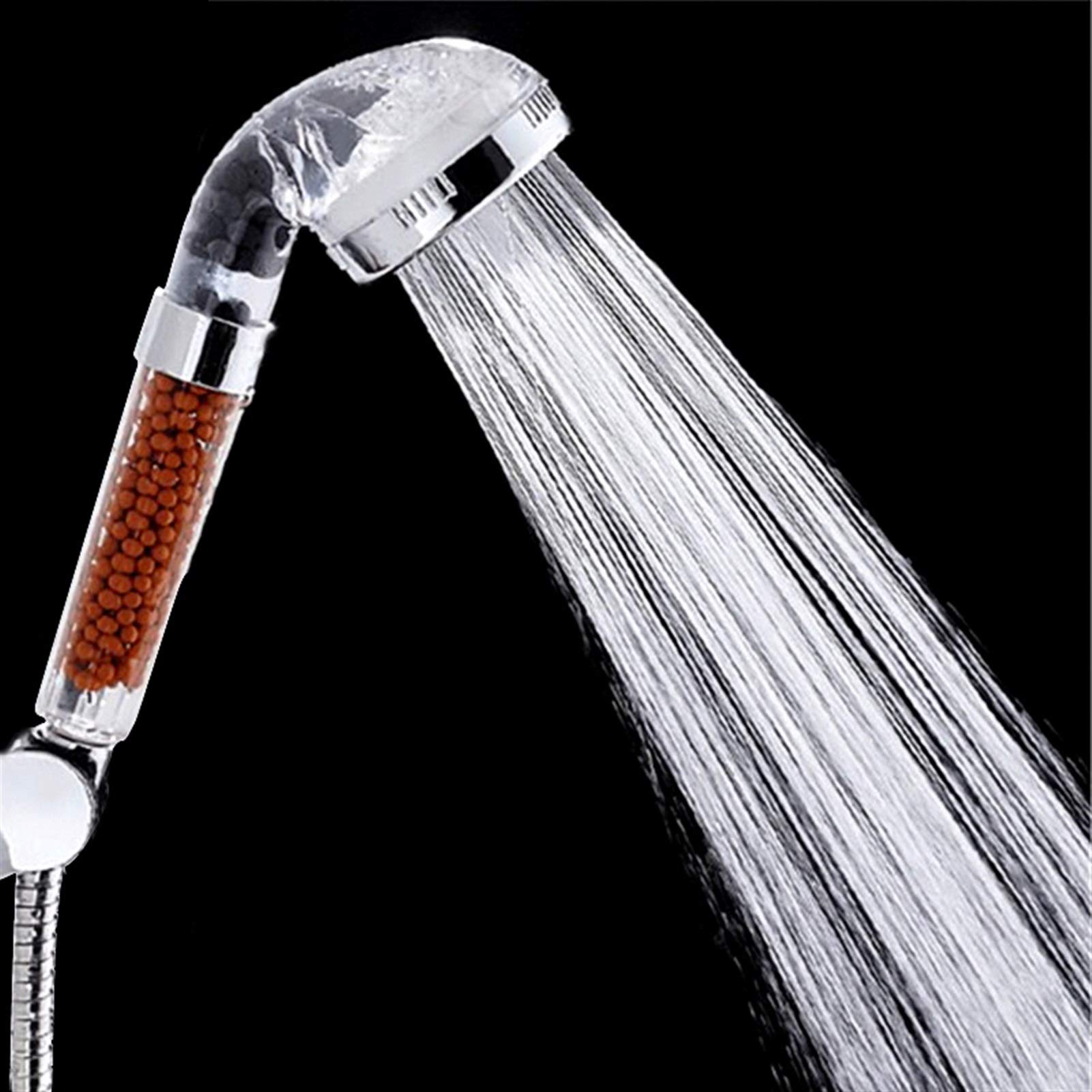 Wassersparender Premium-Duschkopf mit Druckerhöhung, 3-Funktions-Handbrause, Hochdruck-Regenduschkopf für verbesserten Wasserfluss und Filtration