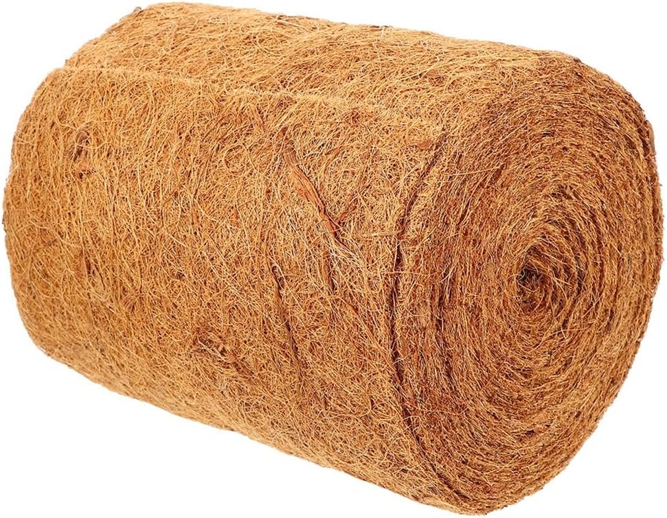Natural Coconut Fiber Coir Plant Cover Mat, for Flowers and Plants Tree Protection Weed Mats